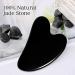 Rosenice Gua Sha Jade Stone Tool for Face & Body Skincare - Reduce Muscle Tensions and Puffiness - Festive Gift Idea (Black) - Buy Online on GoSupps.com