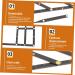 Angoily 5 pcs Mean Measure Three-point Steel Stencils Metal Generation Golden Tools Stainless Gadgets 25x5x0.6cmx5pcs Blackx5pcs - Buy Online on GoSupps.com