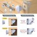 Tyry.hu Child Locking Cabinet - 16 Magnetic Drawer Safety Locks & 2 Keys for Baby Protection | Invisible Baby Security Solution - Buy Online on GoSupps.com