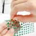 2478Pcs Rhinestone Self Adhesive Gem Stickers - DIY Decorative Crafts, Nails, Makeup - 4 Sizes, 15 Colors - Festival & Holiday Cards - Small Diamond Sticker Set - Buy Online on GoSupps.com