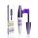 5D Purple Voluminous Lengthening Mascara -1Pcs Waterproof Smudge-Proof Color Mascara for Eyelashes Volumizing Curling Defining Eye Lashes Longwear Fiber Charming Mascara for Women Girl Eye Makeup 05# Purple