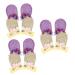 FOMIYES 6 Pairs Bunny Ear Hair Clip Animal Ear Hairpins Sequin Rabbit Hairclips Chinese New Year Hair Accessories Hair Accessories for Easter Child Non-woven Fabric Pair Clip Cute