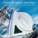 Double-side Magnetic Glass Wiper Window Cleaner Surface Cleaning Brush Triangle Cleaning Tools for High House Glass Windows Thickness 3-8mm - Buy Online on GoSupps.com