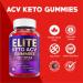 (2 Pack) Elite Keto ACV Gummies - Vegan Formula with ACV, B12, B6, Beet Root Juice - Supports Weight Loss - 120 Gummies - Buy Online on GoSupps.com