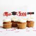 Cyodoos 2023 Graduation Cupcake Toppers 2023 Graduation Cap Diploma Congrats Cupcake Picks 2023 Graduation Congratulation Theme Party Cake Decorations Supplies - Red Black Glitter Um-20-410-fp2 - Buy Online on GoSupps.com