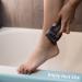 Bemece Electric Foot File Callus Remover Kit - Rechargeable & Waterproof Pedicure Set for Cracked Heels, Calluses, and Dead Skin - 10 in 1 Pedicure Tools (Black) - Buy Online on GoSupps.com
