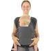 Mammacita Elastic Baby Sling Carrier - Lightweight No-Tie Design for Newborns (Dark Gray) - Comfortable Baby Carrier for Infants from Birth - Buy Online on GoSupps.com