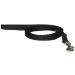 Hamilton SLE 4BK 3/8-Inch Single Thick Nylon Lead with Swivel Snap, 4-Feet, Black 3/8" x 4' Black