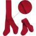 Cotton Baby Girls Socks Infant Toddler Pantyhose Cable Knit Legging Pants - Wine Red (1-2 Years) - Buy Online on GoSupps.com