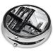 Brooklyn Bridge Mini Round Pill Box | 3 Compartment Travel Organizer | Portable Medicine Case for Home & Office - Buy Online on GoSupps.com