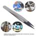 High-Precision Antistatic Tweezers for Semiconductors | Pointed Tip Plastic & Stainless Steel - Ideal for Photovoltaics - Buy Online on GoSupps.com
