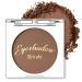 Erinde single brown eyeshadow pallet nude tones matt eyeshadow palette waterproof pressed powder eyeshadow palette high pigmented & long loading basic shade eye makeup 303 brown