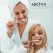 APEIRON Auromere Herbs Toothpaste - 5 x 75ml | Organic Vegan Fluoride-Free Natural Toothpaste with Strong Herbal Taste - Buy Online on GoSupps.com