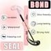 Veleasha DIY Lash Extension Kit - 120PCS D Curl Clusters Waterproof Bond & Seal Soft Eyelash Extensions Kit for At-Home Use (B10 8-16MM - Buy Online on GoSupps.com