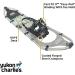 Yulon Charlie's National Park Snowshoe Kit 10x36 - Premium Quality Snowshoes for Outdoor Adventure - Buy Online on GoSupps.com
