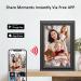 SAMMIX 10.1 Inch WiFi Digital Photo Frame with IPS HD Touch Screen - Smart Cloud Frame with 16GB Storage - Slideshow & Auto-Rotate - Easy Setup & Sharing via APP - Buy Online on GoSupps.com