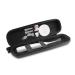 Gvolatee travel case toothbrush electric for brown/sonicare electric toothbrush with accessories storage portable hard shell travel etui blacks black