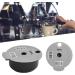 Dosette caf rechargeable Bosch pour machines Tassimo kit d'accessoires avec couvercles en silicone et outils de nettoyage (B) - Buy Online on GoSupps.com