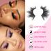 SWINGINGHAIR 3 Pairs 25mm Long 3D Mink Lashes | Dramatic and Soft Wispy False Eyelashes for Makeup and Cosplay - Buy Online on GoSupps.com