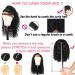 Wet and Wavy Water Wave Headband Wig 12 inch - Brazilian Virgin Human Hair - Glueless Machine Made None Lace Front Wig for Black Women - Deep Wave Natural Color - Buy Online on GoSupps.com