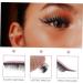 FRCOLOR 4 Pairs False Eyelashes Eye Makeup Sticker Sparkle Stickers Women Wispy Eye Lashes Eye Line Sticker 4x1.5cm Pink - Buy Online on GoSupps.com