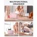 BAGSMART Travel Makeup Bag Organizer Case for Women - Pink - Buy Online on GoSupps.com
