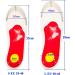 Plantar Fasciitis Relief Arch Support Insoles for Men and Women - Orthotic Shoe Inserts for Flat Feet, Heel Pain, Shock Absorption - Small EU 35-40 - Buy Online on GoSupps.com