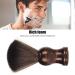 Men's Wooden Handle Razor Brush - Soft Nylon Hair Facial Cleaning & Shaving Tool - Buy Online on GoSupps.com