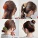 7PCS Bird Nest Magic Hair Clip Set - Ponytail Hair Holder for Women & Girls - Perfect Gift for Back to School Outfits - Ideal for Thin & Thick Hair (Flocking) - Buy Online on GoSupps.com