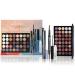 Holzsammlung All in One Makeup Kit 40 Colors Eyeshadow Palette Christmas Makeup Kit Full Starter Cosmetics Set with Makeup Brushes Brow Pencil Mascara Women and Teens Makeup Gift Set A04