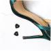 CALLARON Heart Shaped High Heel Pads - 2 Pairs of Heel Repair Tips & Caps for High Heels | Durable PVC Black Shoe Accessories - Buy Online on GoSupps.com