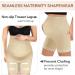 Bosaen Maternity Shapewear: Non-Rolling High Waist Mid-Thigh Underwear for Belly Support - Nude - Buy Online on GoSupps.com