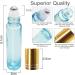 Buy Ferry Pier 6 Pack 10ml Glass Roller Bottles - Refillable Containers for Essential Oils Aromatherapy Fragrance & Lip Balm - Includes 3ml Pipette & Bag - International Shipping Available - Buy Online on GoSupps.com