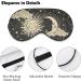 Cute Celestial Alchemy Sleep Mask - Heavenly Soft Blindfold for Zero Eye Pressure - Adjustable Strap for Travel - 1 Count - Buy Online on GoSupps.com