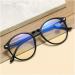 Buy Retro Anti-Blue Light Reading Glasses - Large Black Frame for Men & Women | Iynwbjts 4.00 - Buy Online on GoSupps.com