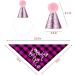 easycozy Classic Pink Plaid Pet Puppy Dog Bandana with Dog Birthday Party Hat Accessories Girl Dog Birthday Bandana Scarf Bibs for Pet Birthday Outfit Party Supplies Set - Buy Online on GoSupps.com