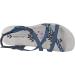 Skechers Women's Reggae Slim-Vacay Slingback Sandals | 39 EU Navy Duraleather Webbing - International Shipping Available - Buy Online on GoSupps.com