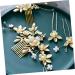 minkissy Wedding Hair Clips Hair Comb Manual Bride Pearl Vintage Decor - Buy Online on GoSupps.com