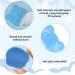 2 Pieces Baby Ridge Blue Milk Scab Brush Set - Silicone Scalp Massage & Hair Care for Newborns - Buy Online on GoSupps.com