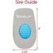 Envelop Gel Heel Cups - Plantar Fasciitis & Bone Spur Support - Small Size (US Women's 6-10) - Shock-Absorbing Heel Cushions for Foot Pain Relief - Buy Online on GoSupps.com