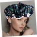 3-Piece FRCOLOR Double-Layer Satin Shower Cap Set for Women - Water-Proof, Breathable & Stylish Hair Protection - Buy Online on GoSupps.com