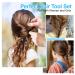 Topsy Tail Hair Tool Set with 1000 Rubber Bands, Hair Elastics, and Styling Tools - Buy Online on GoSupps.com