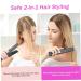 Mini Hair Straightener & Curler 2 in 1 - Cordless Anti-Scald Portable & Fast Heating - Ideal for Travel - Buy Online on GoSupps.com