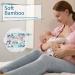 Soarwg Kids Organic Bamboo Nursing Pads for Mom - Super Absorbent & Reusable Breast Pads (8 Pack) with Waterproof Carry & Laundry Bag - White - Buy Online on GoSupps.com