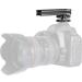 Movo DSE4 Adjustable Cold Shoe Extension Bar - Cold Shoe Rail for DSLR Accessories - Lights, Monitors, Microphones, and More (4")