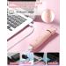 Beaulush 2-in-1 Bikini Trimmer & Electric Razor for Women - IPX7 Waterproof Wet/Dry Shaver in Pink - Buy Online on GoSupps.com