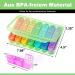 Buy German 7-Day Pillbox with 21 Compartments - Green Medication Organizer for Weekly Dosing - Buy Online on GoSupps.com