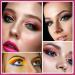 MAY FOLTREN Pink Peach Brown Nude Eyeshadow Palette - 10 Colors, Matte & Glitter, High Pigmented, Waterproof, Long Lasting - Buy Online on GoSupps.com