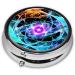 Eight Dimensional Spaceround Pill Box - 3 Compartment Portable Travel Organizer for Easy Medication Management - Buy Online on GoSupps.com