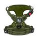 POPOTT Dog harness without a train reflective dog harness for dogs without chokes adjustable soft padded pet vest with simple control handle for medium -sized dogs (army green m) m army
